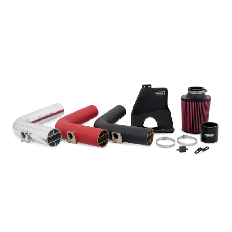 Mishimoto mmai-sti-08wrd | 08+ Subaru WRX/STi Performance Cold Air Intake Kit - Wrinkle Red; 2008-2014