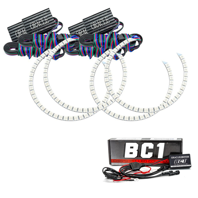 Oracle Lighting 2205-335 | Oracle Acura RSX 02-04 Halo Kit - ColorSHIFT w/ BC1 Controller; 2002-2004