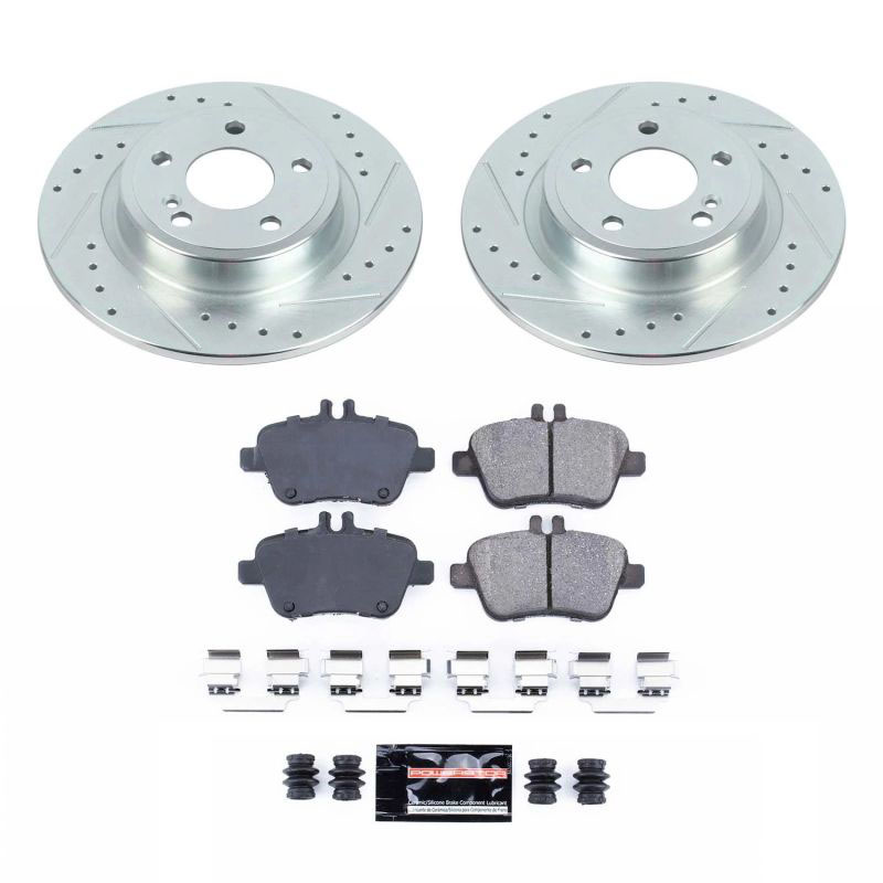 PowerStop k7377 | Power Stop 17-19 Infiniti QX30 Rear Z23 Evolution Sport Brake Kit