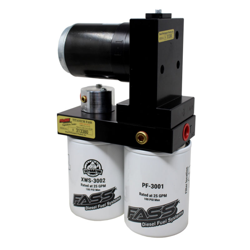 FASS Fuel Systems TS100G | FASS Universal 100gph/16-18psi Titanium Signature Series Fuel Air Separation System