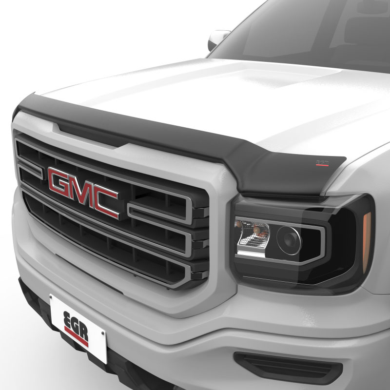 EGR 301585 | 14+ GMC Sierra Superguard Hood Shield - Matte (301585); 2014-2023