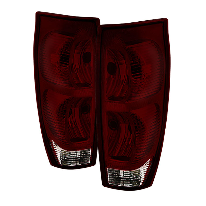 SPYDER 9030512 | Xtune Chevy Avalanche 02-06 OE Style Tail Lights Red Smoked ALT-JH-CAVA02-OE-RSM; 2002-2006