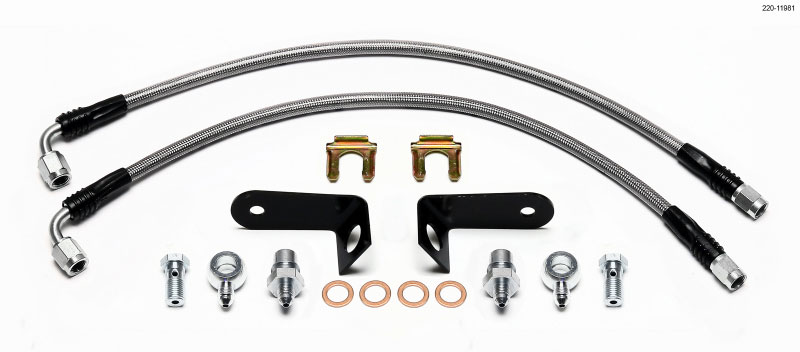 Wilwood 220-11981 | Flexline Kit Civic 2006-up Rear; 2006-2021