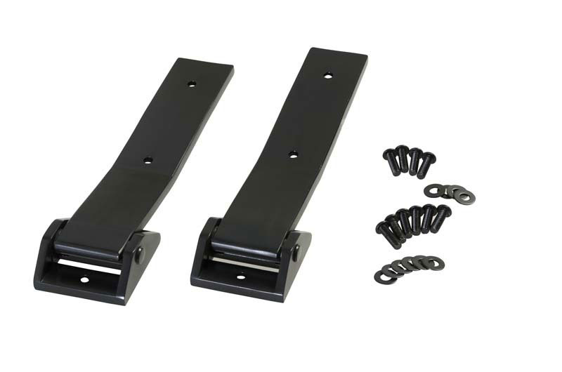 Kentrol 50578 | 07-18 Jeep Wrangler JK Tailgate Hinge Pair - Powdercoat Black; 2007-2018