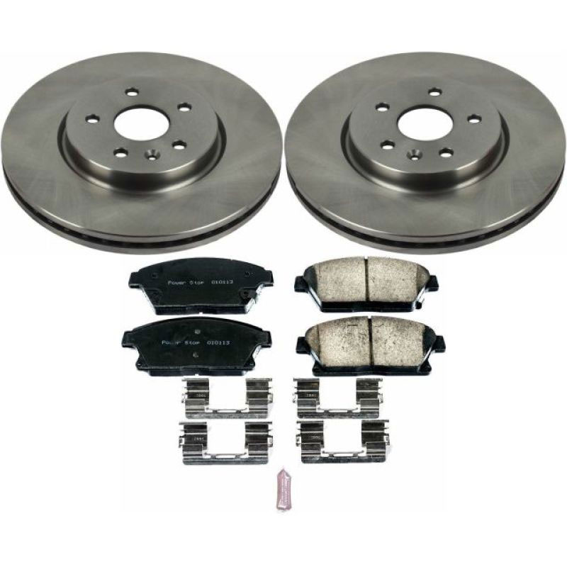 PowerStop koe6996 | Power Stop 15-16 Chevrolet Trax Front Autospecialty Brake Kit; 2015-2016