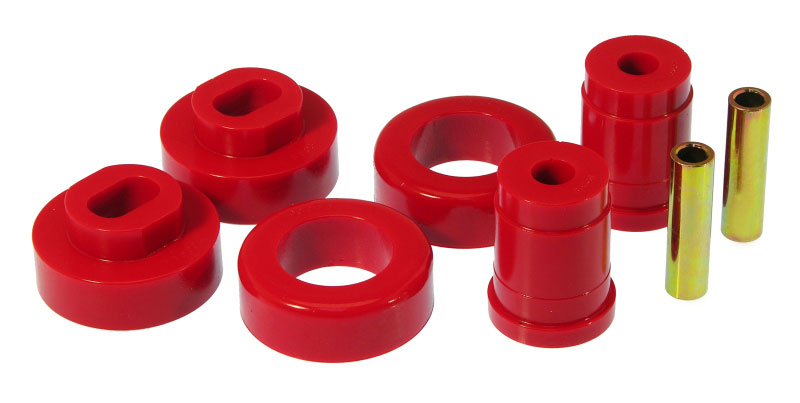 Prothane 7-502 | 84-87 Pontiac Fiero Engine Cradle Mounts - Red; 1984-1987