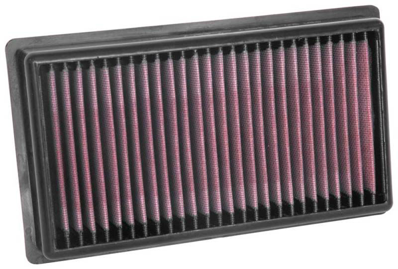 K&N Engineering 335081 | K&N 2018-2019 Hyundai Accent L4-1.6L F/I Replacement Air Filter; 2018-2019