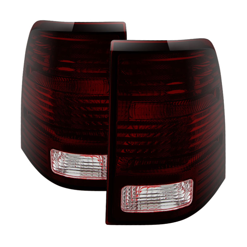 SPYDER 9029837 | Xtune Ford Explorer 02-05 4Door OEM Style Tail Lights Red Smoked ALT-JH-FEX02-OE-RSM; 2002-2005