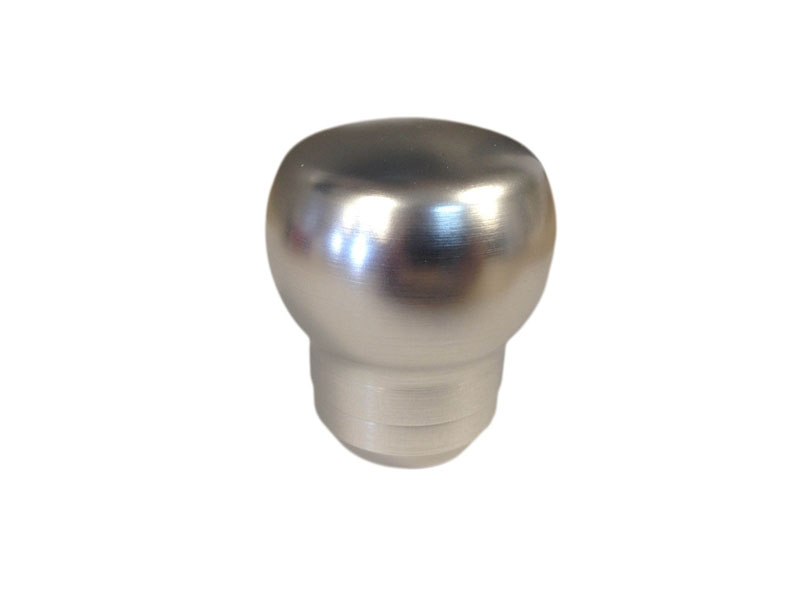 Torque Solution ts-evsk-001s | Fat Head Shift Knob (Silver): Mitsubishi Evo 8/9/X MR / Lancer Ralliart SST; 2005-2015