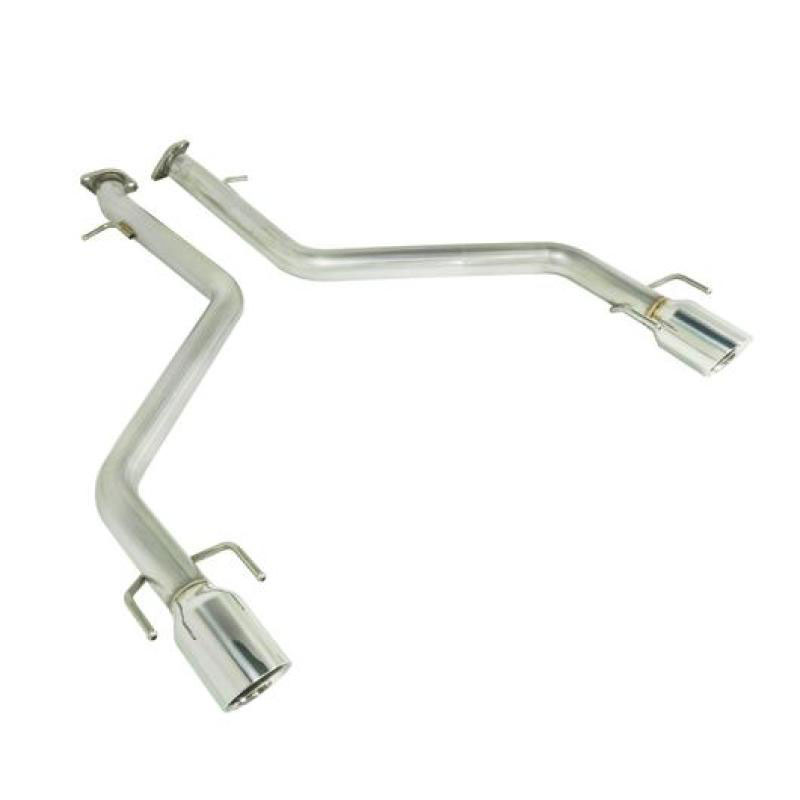 Remark ro-tte2-d | 14-16 Lexus IS250/IS300/IS350 Axle-Back Exhaust w/ Titanium Stainless Double Wall Tip; 2014-2016