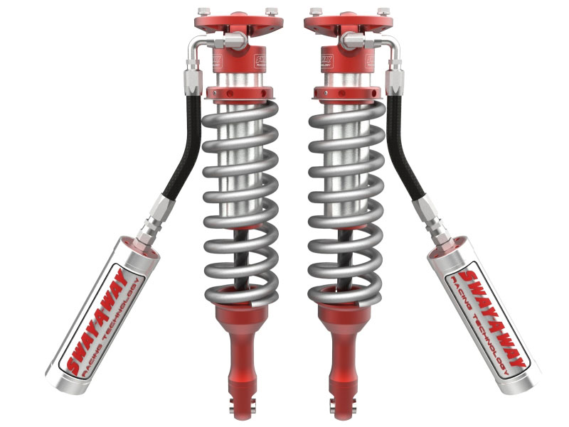 aFe 101-5600-19 | 05-22 Toyota Tacoma / 03-09 4Runner V6 4L Sway-A-Way 2.5 Front Coilover Kit w/ Remote Reservoirs; 2005-2022