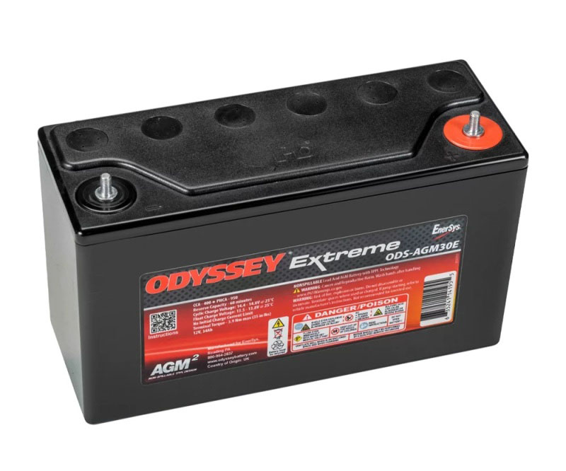 Odyssey Battery odsagm30e | Powersport Extreme AGM Battery (PC950)