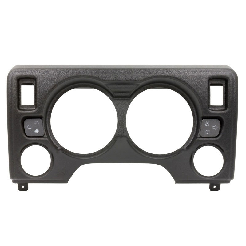 AutoMeter 90010 | Autometer Jeep TJ Direct Fit 4 Gauge Dash Panel; 1997-2006