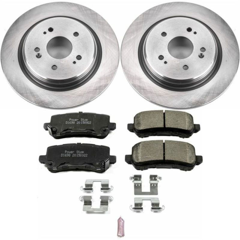 PowerStop koe7216 | Power Stop 15-19 Acura TLX Rear Autospecialty Brake Kit; 2015-2019