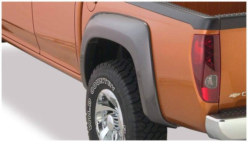 Bushwacker 41028-02 | 04-12 GMC Canyon Extend-A-Fender Style Flares 2pc 61.1/72.8in Bed - Black; 2004-2012