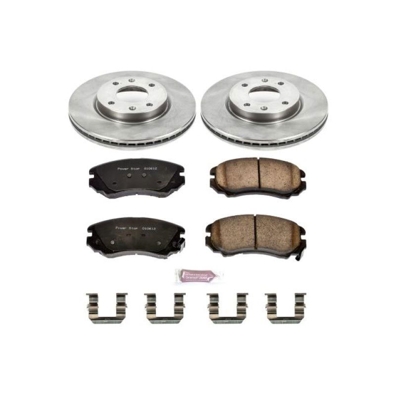 PowerStop koe5290 | Power Stop 03-05 Hyundai Sonata Front Autospecialty Brake Kit; 2003-2005