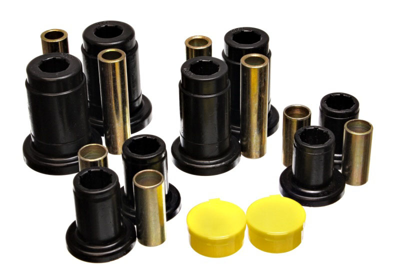 Energy Suspension 4.3150g | 92-97 Mercury Gr Marquis / 92-97 Ford Crown Victoria Blk Front End C/A Bushing Set; 1992-1997