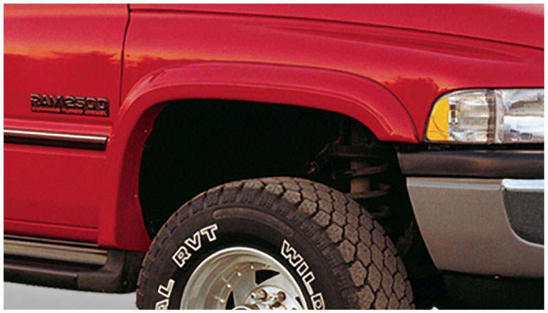 Bushwacker 50009-11 | 94-01 Dodge Ram 1500 Extend-A-Fender Style Flares 2pc - Black; 1994-2001