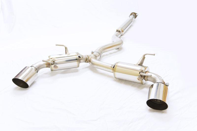 MXP mxcrft86 | 2013+ Subaru BRZ / 2017+ Toyota 86 SUS401 Comp RS Exhaust System w/Polished Tips; 2013-2021