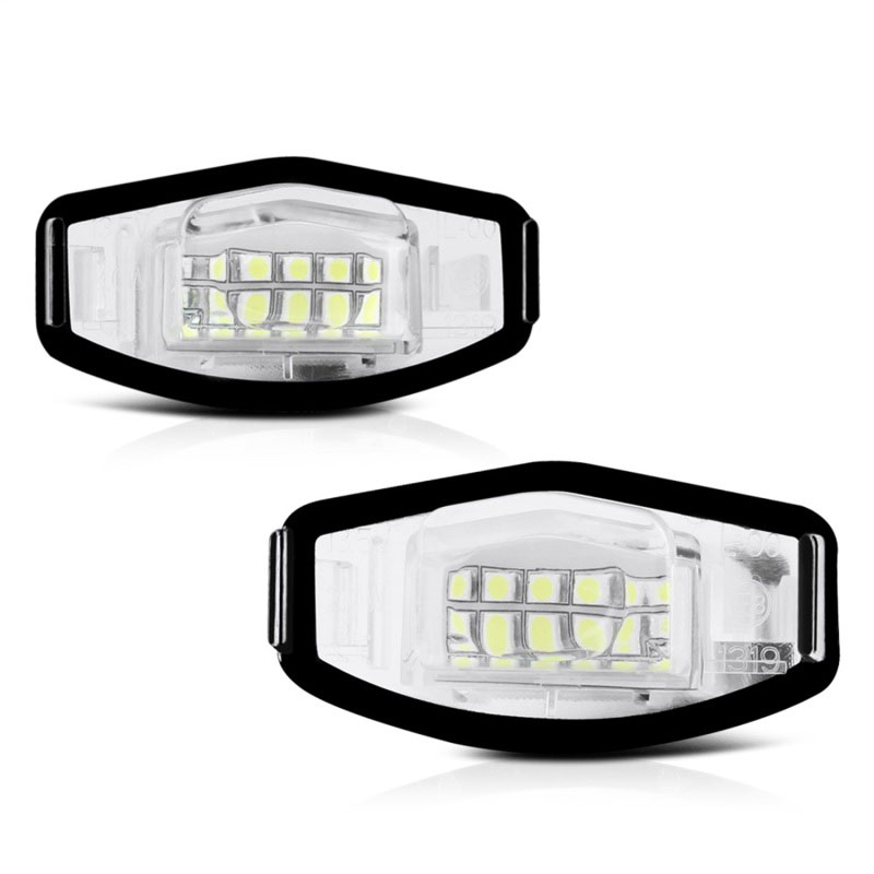 SPYDER 9044991 | Xtune 01-15 Honda Civic LED License Plate Bulb Assembly White 5500K LAC-LP-HA03 - Pair; 2001-2015