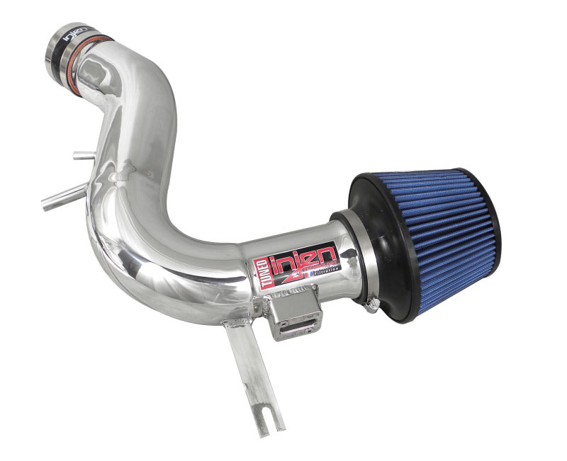 Injen PF9065P | Power-Flow Air Intake Ford Flex 3.5L V6 Tuned, Air Intake sytem w/MR tech, Air Intake horns and Web Nano-Fiber Dry Filter, Polished; 2009-2011