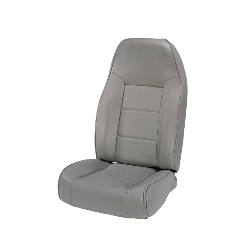 Rugged Ridge 13401.09 | High-Back Front Seat Non-Recline Gray 76-02 CJ&Wrang; 1976-2002