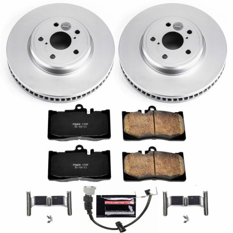 PowerStop crk2327 | Power Stop 01-06 Lexus LS430 Front Z17 Evolution Geomet Coated Brake Kit; 2001-2006