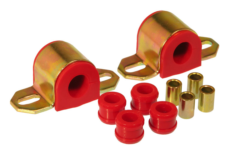 Prothane 7-1143 | 84-96 Chevy Corvette Rear Sway Bar Bushings - 22mm - Red; 1984-1996