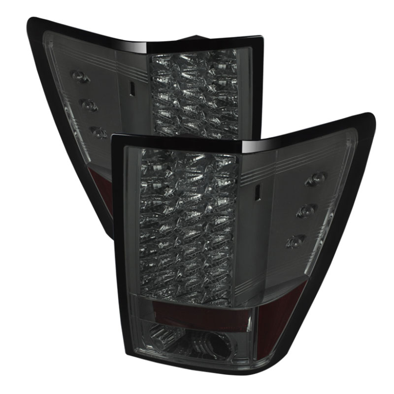 SPYDER 5070227 | Spyder Jeep Grand Cherokee LED Tail Lights - Smoke - (ALT-YD-JGC07-LED-SM); 2007-2010