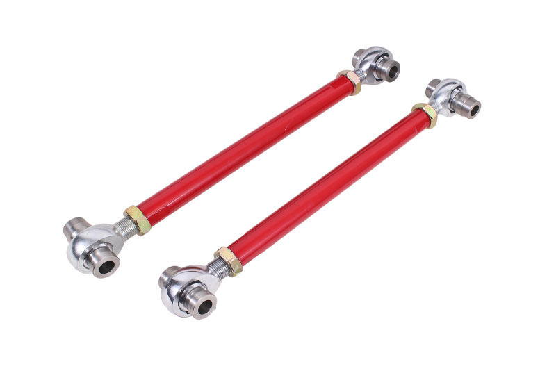 BMR Suspension TR001R | Cadilac CTS-V Heavy Duty Toe Rods Red; 2004-2006