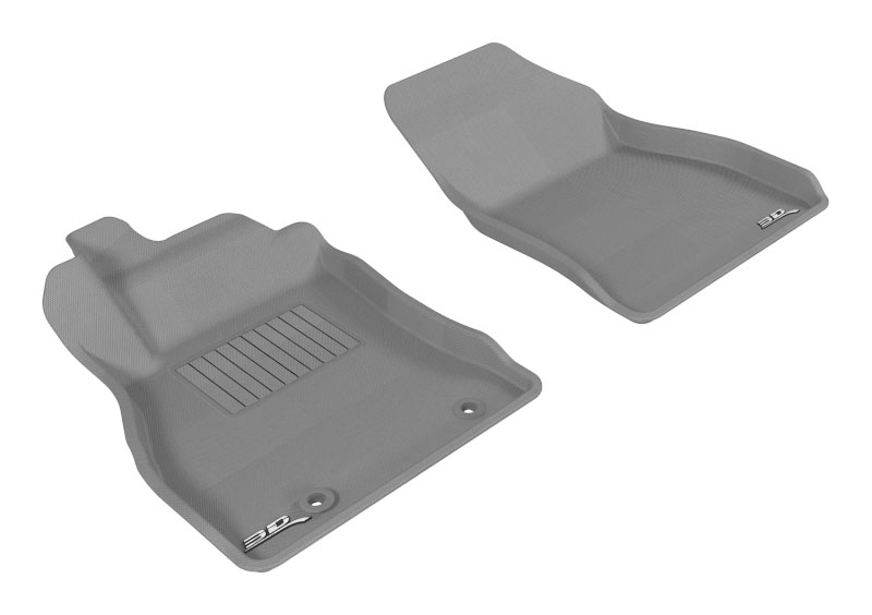 3D Maxpider l1ns06411501 | 3D MAXpider 2011-2018 Nissan Juke Kagu 1st Row Floormat - Gray; 2011-2018