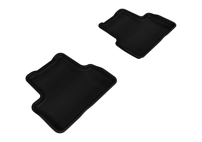 3D Maxpider l1ch04421509 | 3D MAXpider 2011-2015 Chevrolet Cruze/Cruze Limited Kagu 2nd Row Floormats - Black; 2011-2015