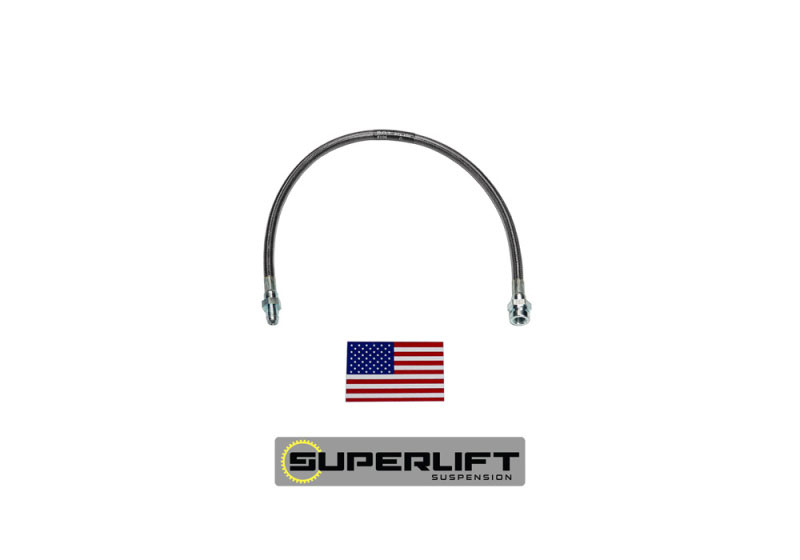 Superlift 91455 | 79-96 Toyota Pickup/4Runner w/ 3-7in Lift Kit (Single) Bullet Proof Brake Hose; 1979-1996