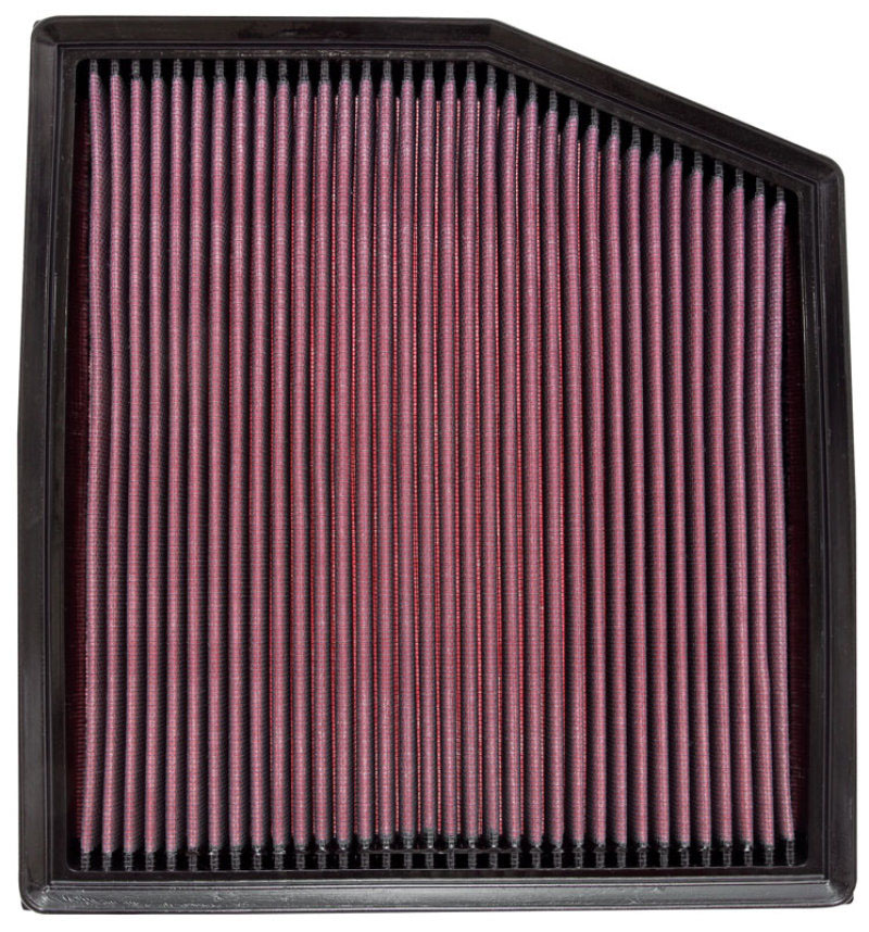 K&N Engineering 332458 | K&N 10-12 BMW 135i/335i/335i XDrive/X1 35i 3.0L L6 (E90) Replacement Air Filter; 2010-2012