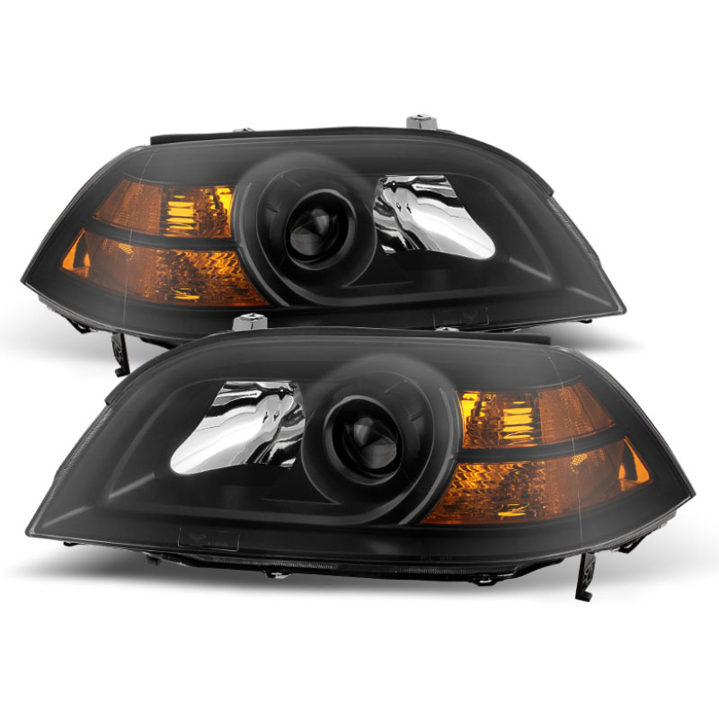 SPYDER 9026195 | Xtune Acura Mdx 2004-2006 Crystal Headlights Black HD-JH-AMDX04-AM-BK; 2004-2006