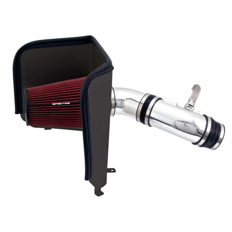 Spectre 9963 | 07-11 Toyota Tundra V8-5.7L F/I Air Intake Kit - Polished w/Red Filter; 2007-2011