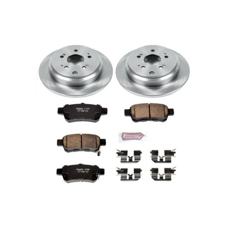 PowerStop koe4604 | Power Stop 05-10 Honda Odyssey Rear Autospecialty Brake Kit; 2005-2010