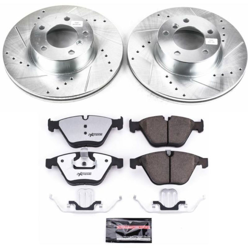 PowerStop k7026-26 | Power Stop 13-15 BMW X1 Front Z26 Street Warrior Brake Kit; 2013-2015