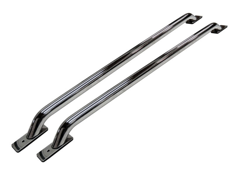 Go Rhino 8061c | 88-98 Chevrolet Pick Up Stake Pocket Bed Rails - Chrome; 1988-1998