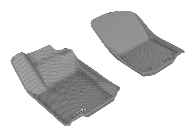 3D Maxpider l1mb05311501 | 3D MAXpider 2017-2018 Mercedes-Benz GLE-Class C292 Kagu 1st Row Floormat - Gray; 2017-2018