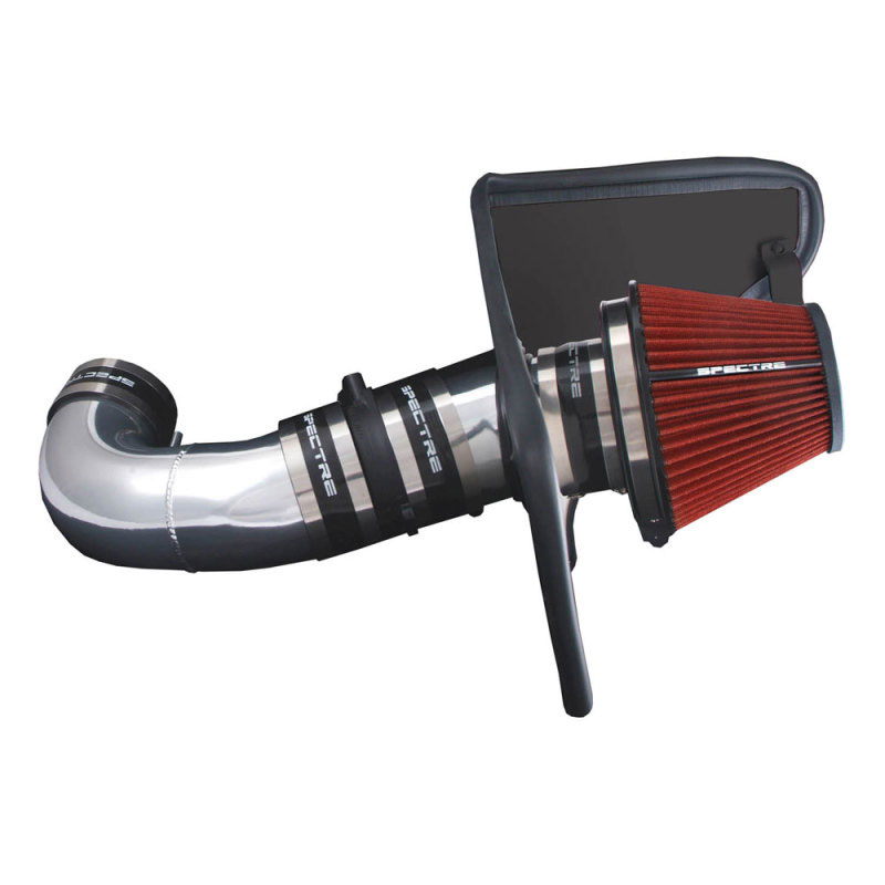 Spectre 9907 | 08-09 Pontiac G8 V8-6.0L F/I Air Intake Kit - Clear Anodized w/Red Filter; 2008-2009