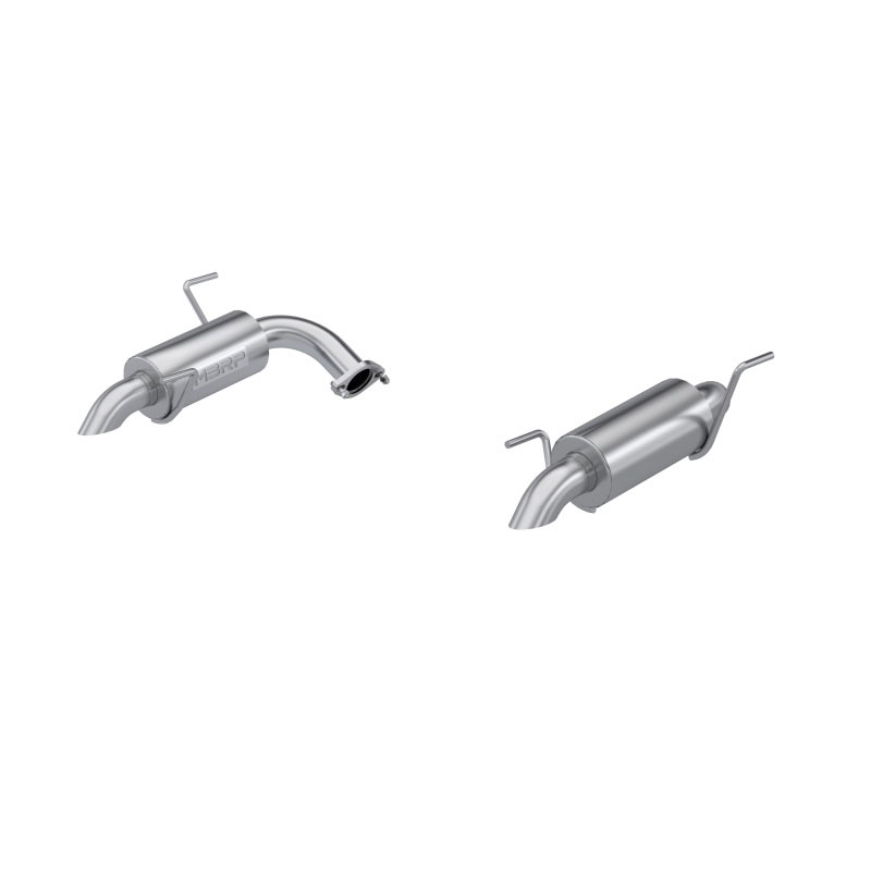 MBRP s4812304 | 20-23 Subaru Outback XT/ Wilderness 2.4L Turbo T304 SS 2.5in Dual Axle-Back Exhaust System; 2020-2023