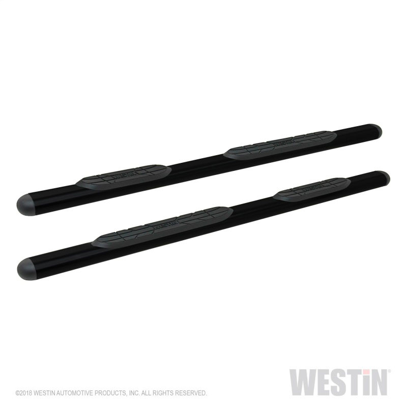 Westin 22-5035 | Premier 4 Oval Nerf Step Bars - 85 in - Black