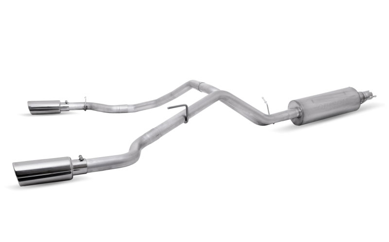 Gibson 69550 | 2019 Ford Ranger Lariat 2.3L 2.5in Cat-Back Dual Sport Exhaust - Stainless; 2019-2022