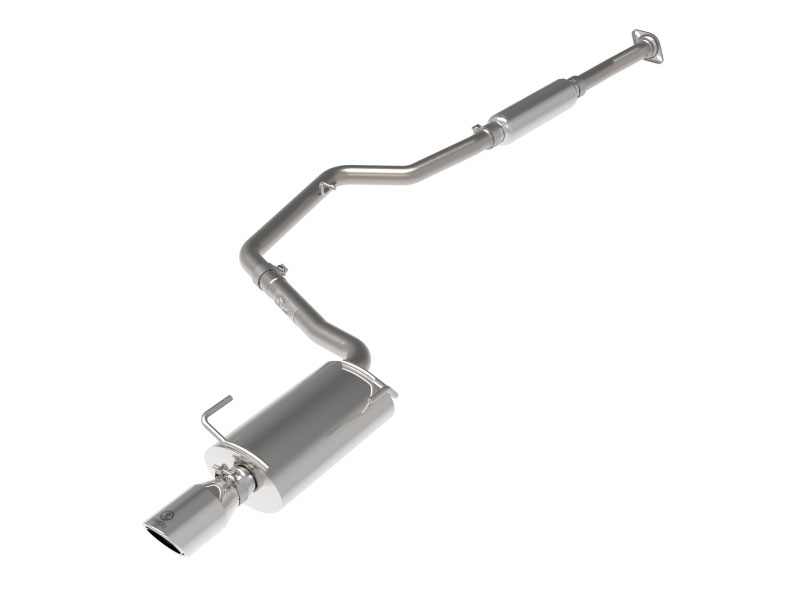 aFe 49-36052-p | POWER Takeda 12-16 Subaru Impreza 2.0L 2.5in 304SS CB Exhaust w/ Polished Tips; 2012-2016