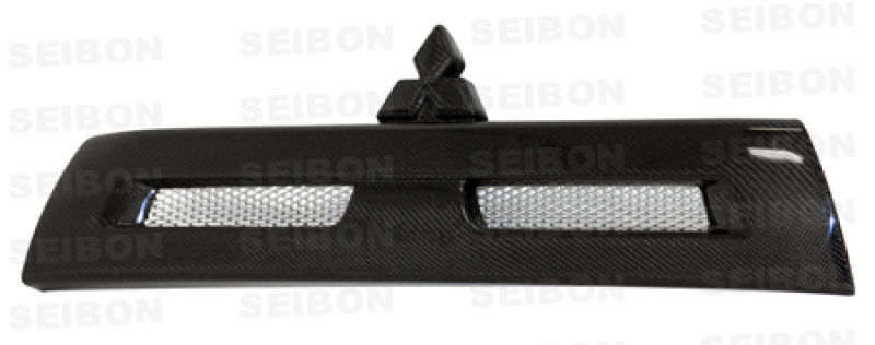 Seibon fg0809mitevox | 08-10 Mitsubishi Lancer Evo X OEM Carbon Fiber Front Grill; 2008-2010