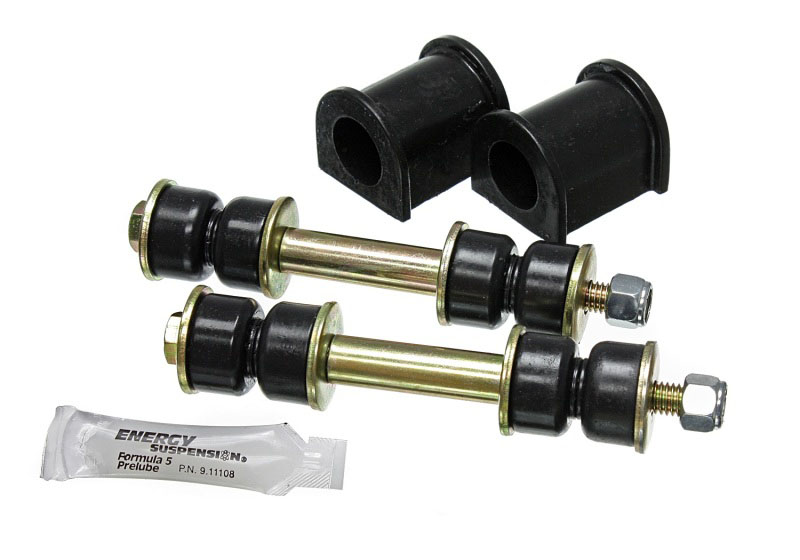 Energy Suspension 7.5117g | 87-95 Pathfinder Black 24mm Front Sway Bar Frame Bushings; 1987-1995