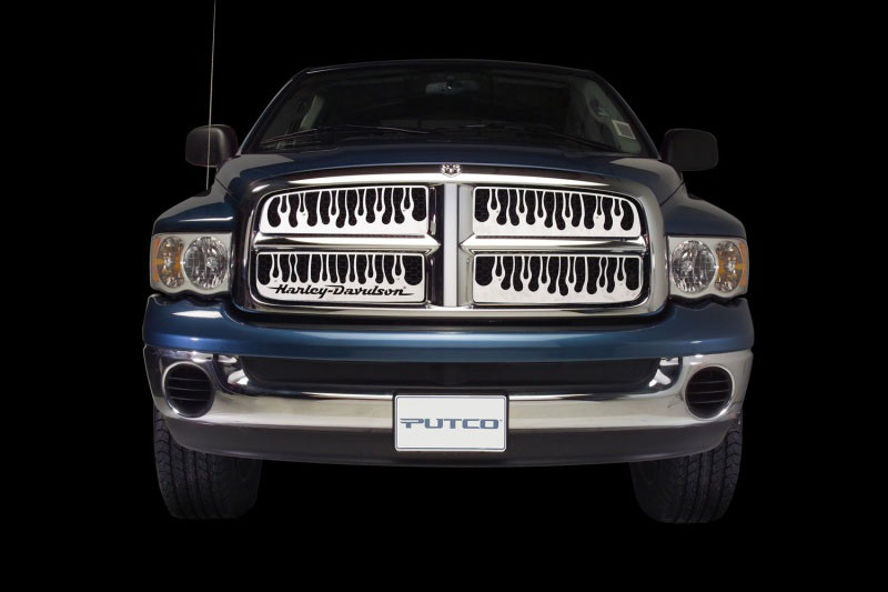 Putco 89101 | 99-00 Chevrolet Silverado LD Flaming Inferno Stainless Steel Grille; 1999-2000