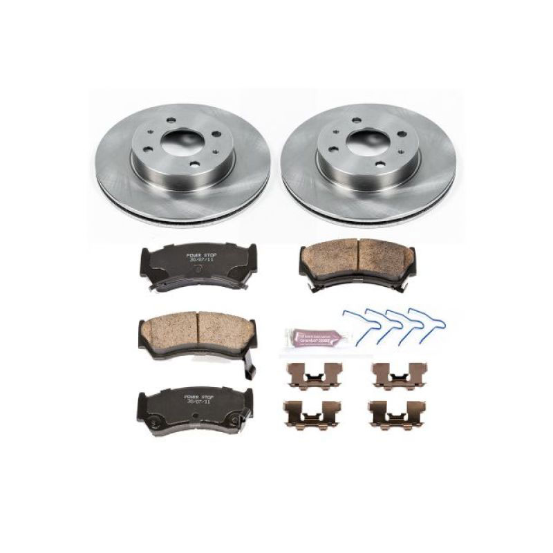 PowerStop koe1172 | Power Stop 95-98 Nissan 200SX Front Autospecialty Brake Kit; 1998-1998