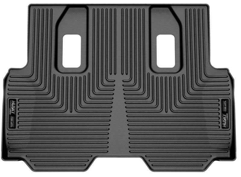 Husky Liners 50891 | 22-23 Lexus LX600 X-Act Contour Black Third Row Floor Liners; 2022-2023